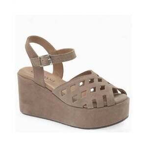 NEW CORDANI women's jaymie sandal in porcini suede
